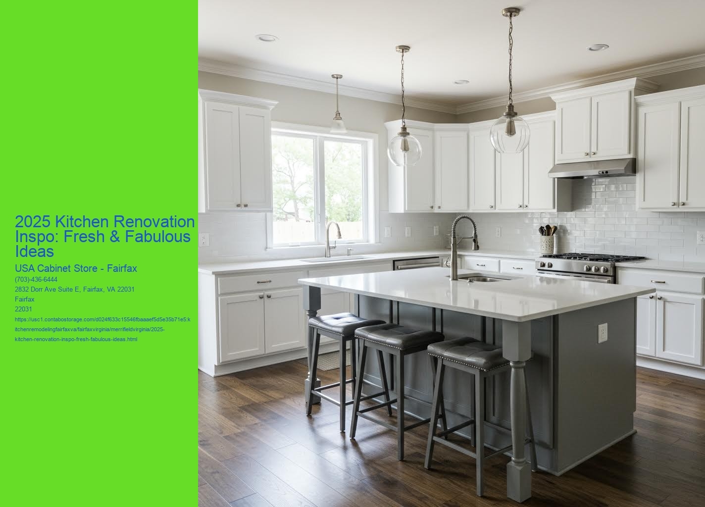 2025 Kitchen Renovation Inspo: Fresh & Fabulous Ideas