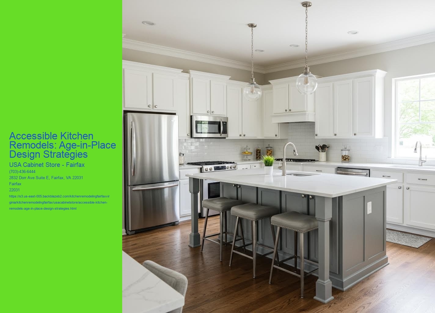 Accessible Kitchen Remodels: Age-in-Place Design Strategies