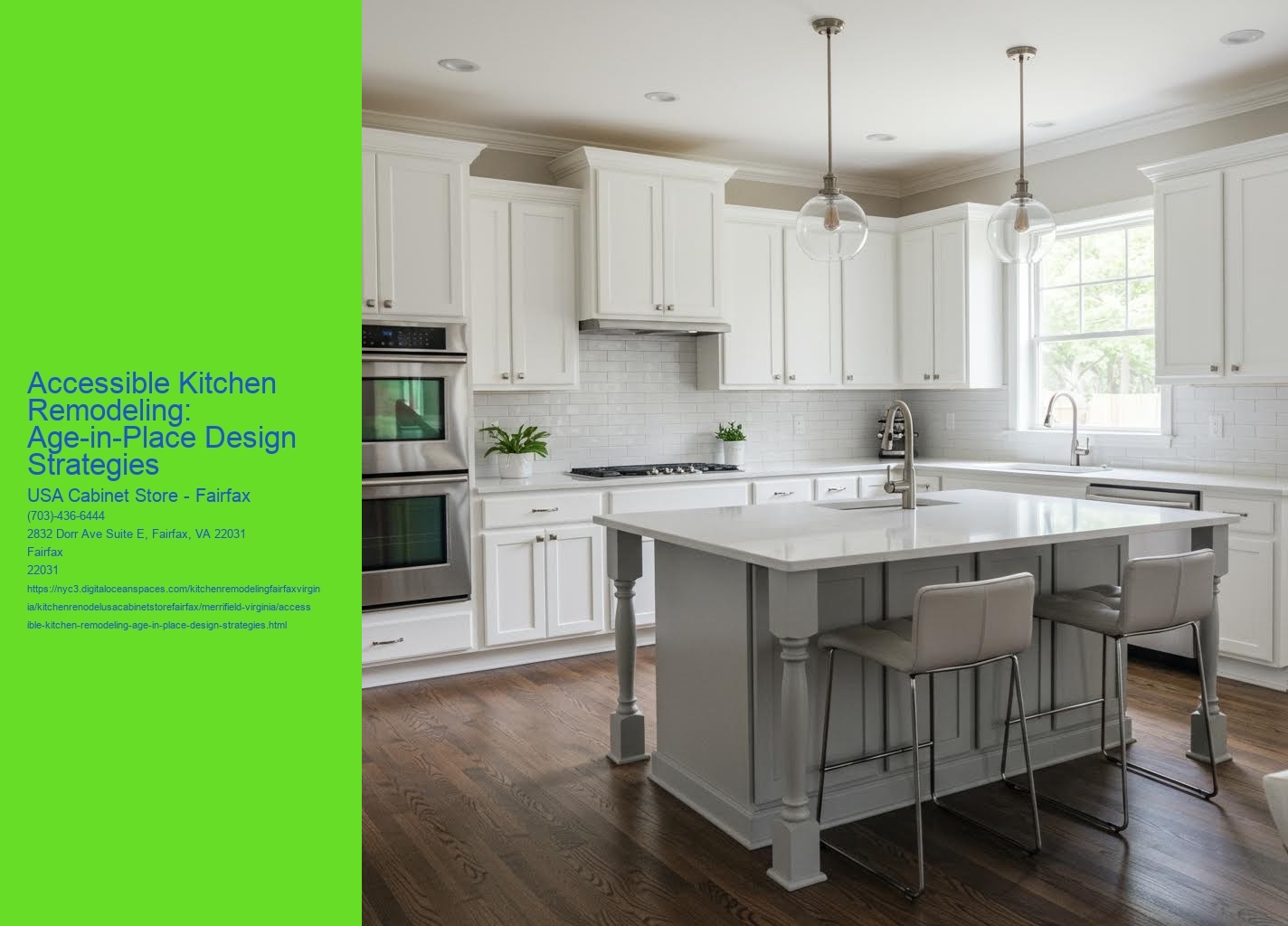 Accessible Kitchen Remodeling: Age-in-Place Design Strategies