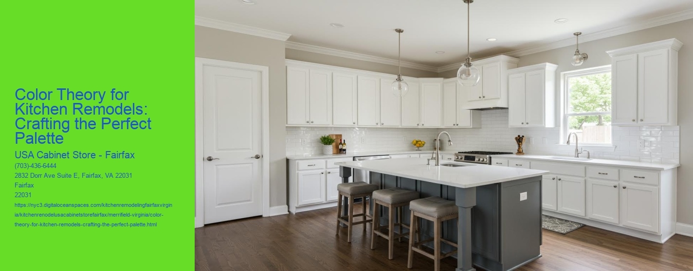 Color Theory for Kitchen Remodels: Crafting the Perfect Palette