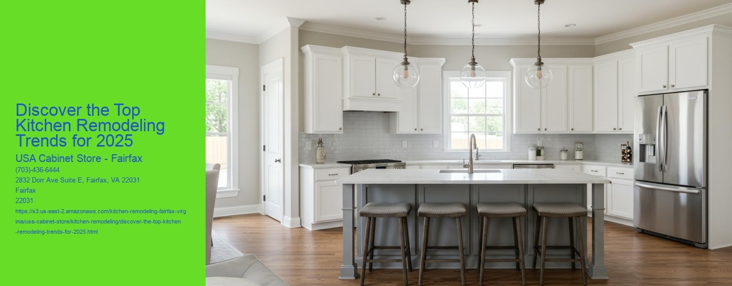 Discover the Top Kitchen Remodeling Trends for 2025