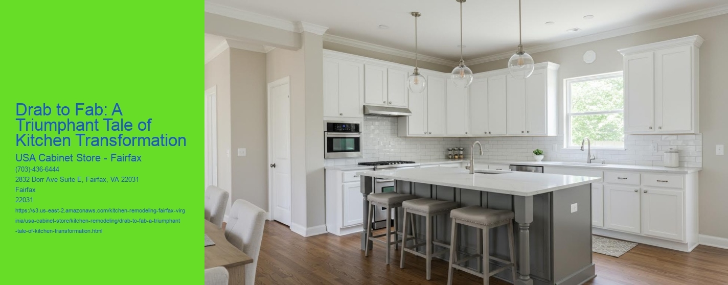 Drab to Fab: A Triumphant Tale of Kitchen Transformation