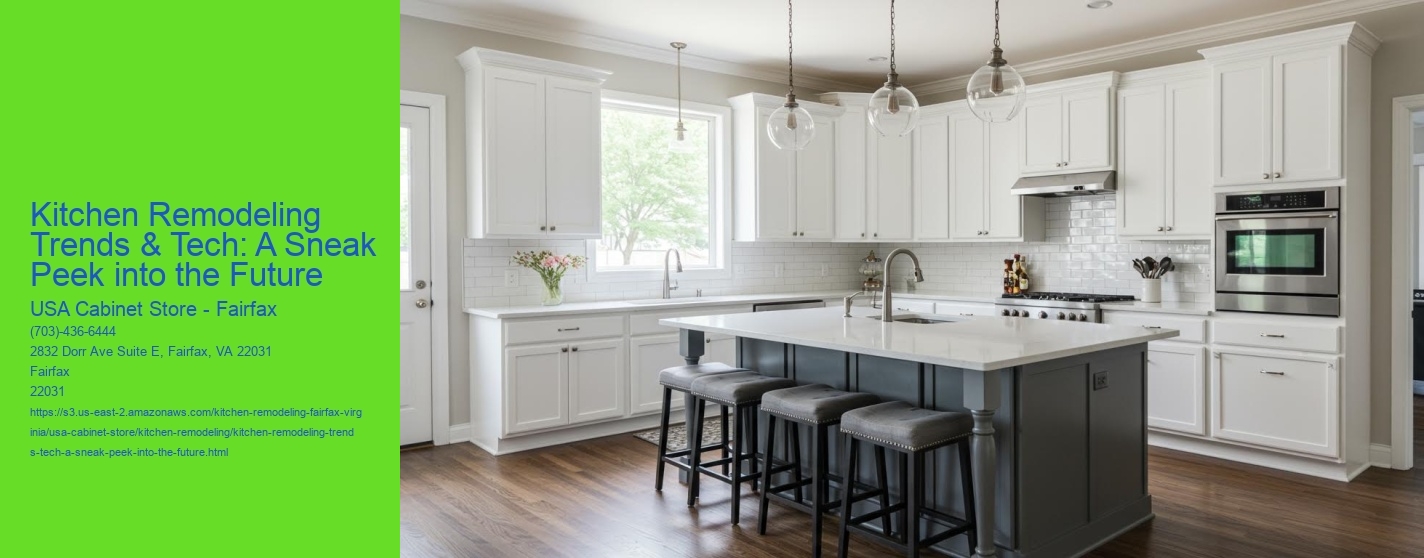 Kitchen Remodeling Trends & Tech: A Sneak Peek into the Future